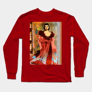 Scarlett in red gown Long Sleeve T-Shirt